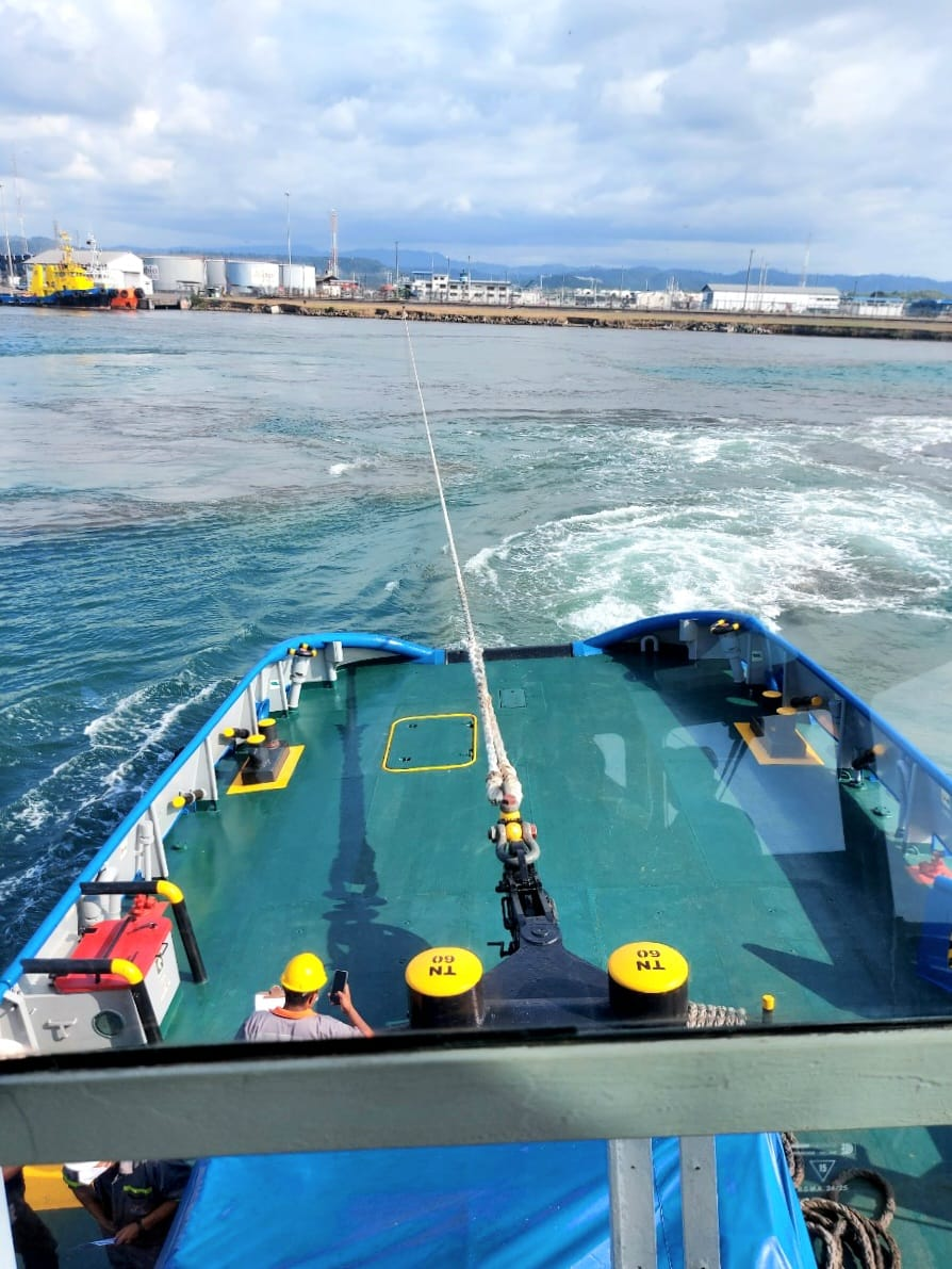 Wireless Ron 2501 performing a Bollard pull test